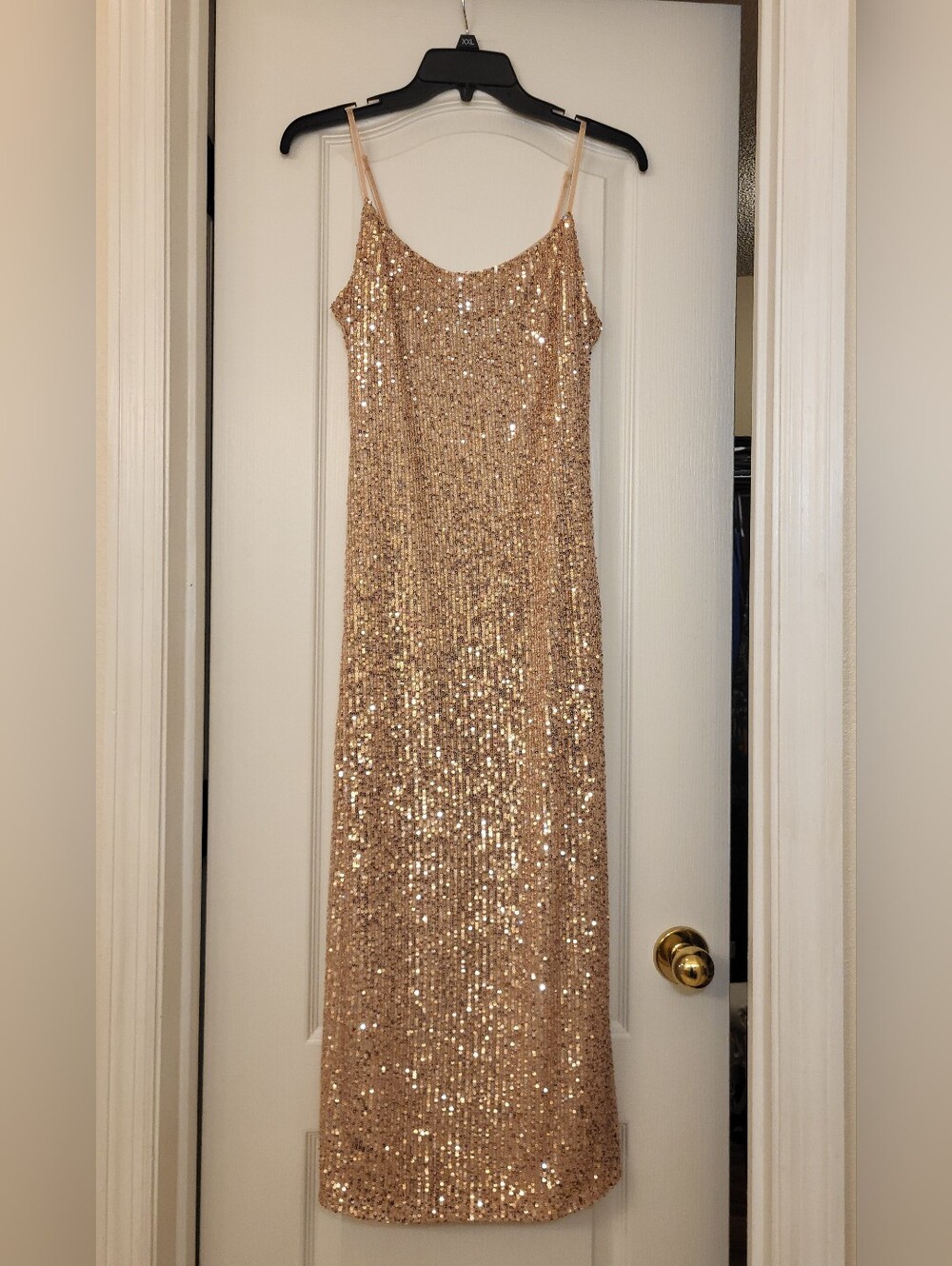 Steve Madden Gold Sequin Dress
